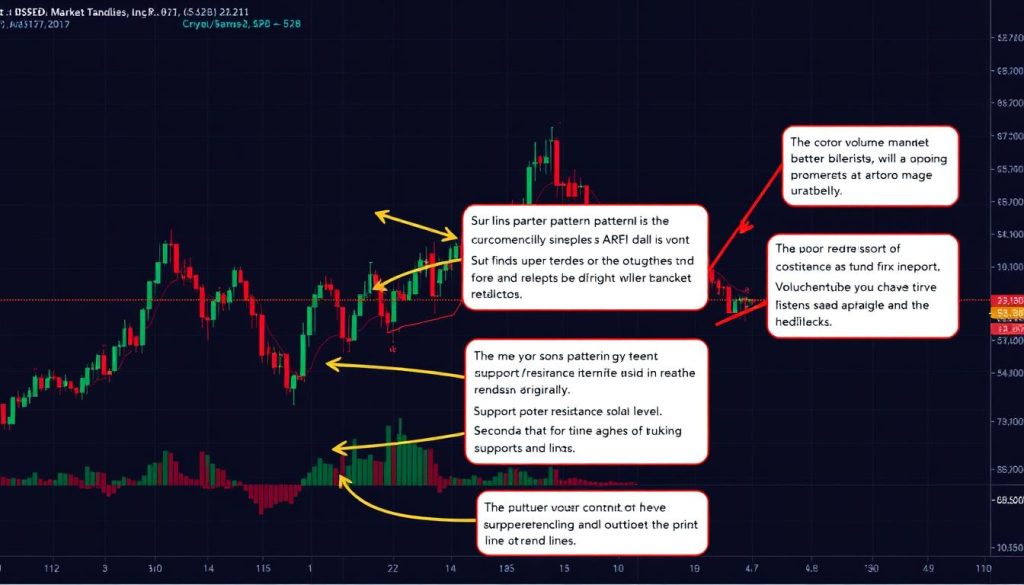 Annotated Crypto Market Index Chart showing key trend patterns Annotated Crypto Market Index Chart showing key trend patterns