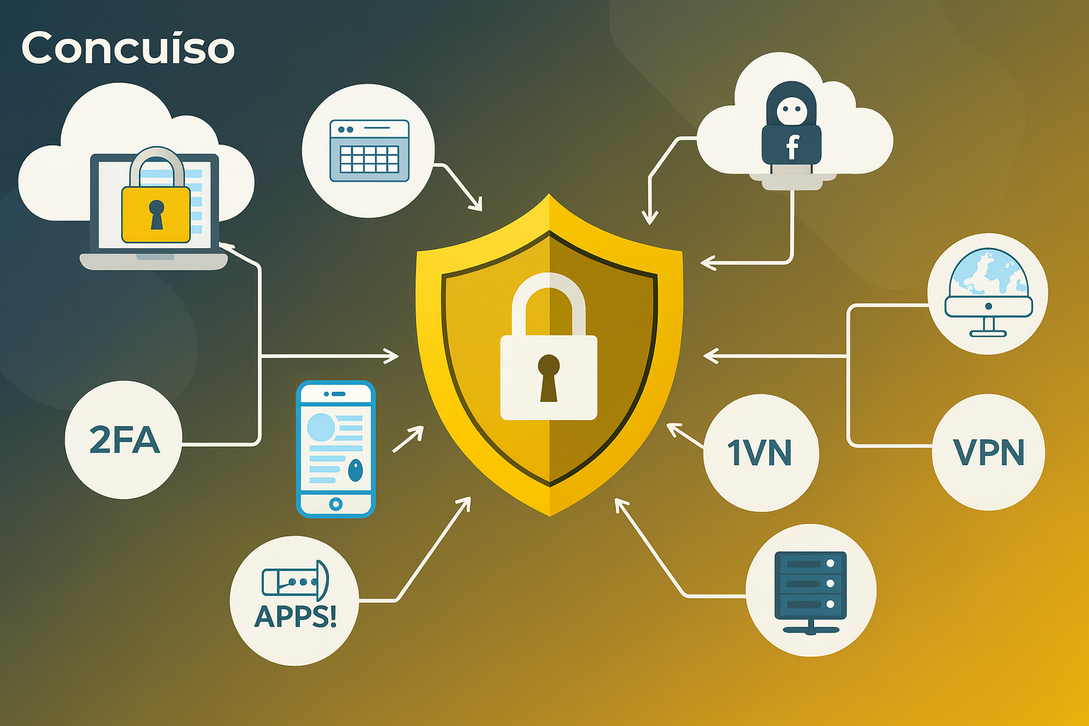 Secure crypto setup with multiple security layers, including hardware wallet, 2FA, VPN, encryption, and cold storage to protect cryptocurrency and digital assets from hacks and phishing.